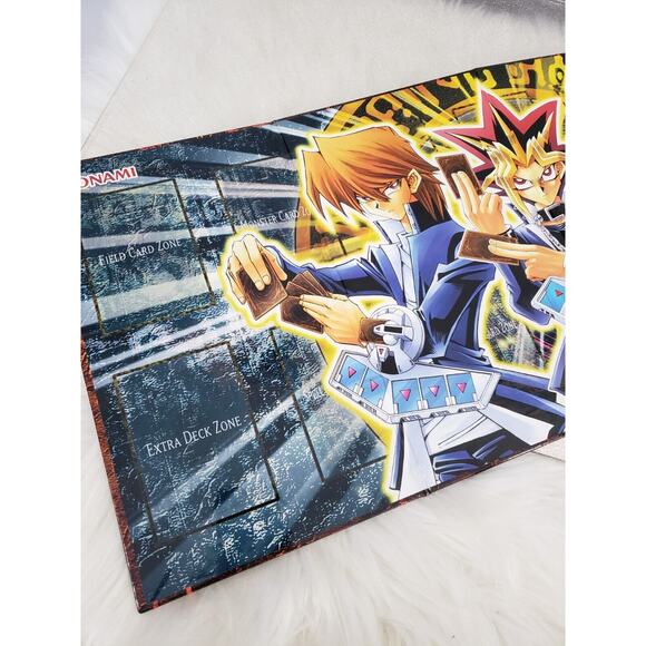 Shonen Jump Yu Gi Oh! Trading Card Playmat‎ 2 Sided Folding Board 1996 - Picture 4 of 6